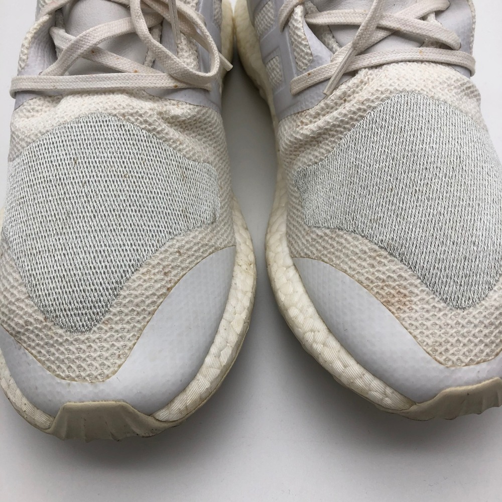 Adidas Y-3 Pure Boost Yohji Yamamoto Mens 10.5 Crystal White Sneakers BY8955 - Picture 5 of 14